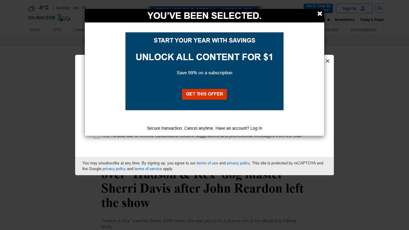 How the new Hudson won over Rex on Hudson & Rex
